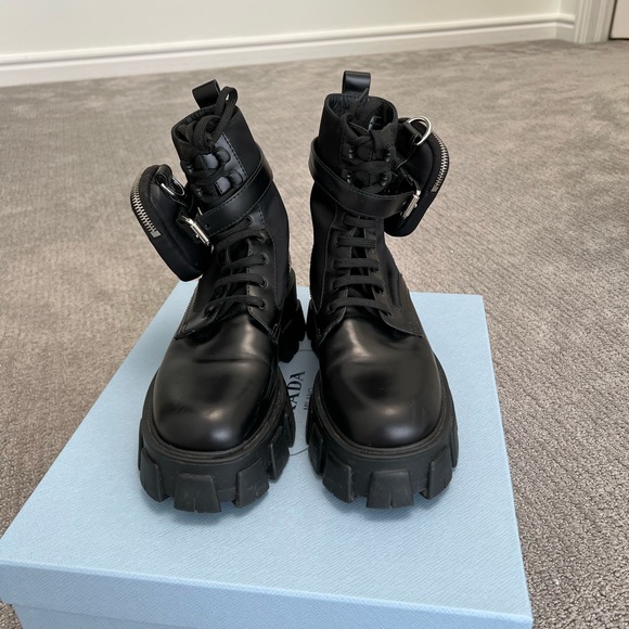 Prada Monolith Boots - Picture 5 of 6